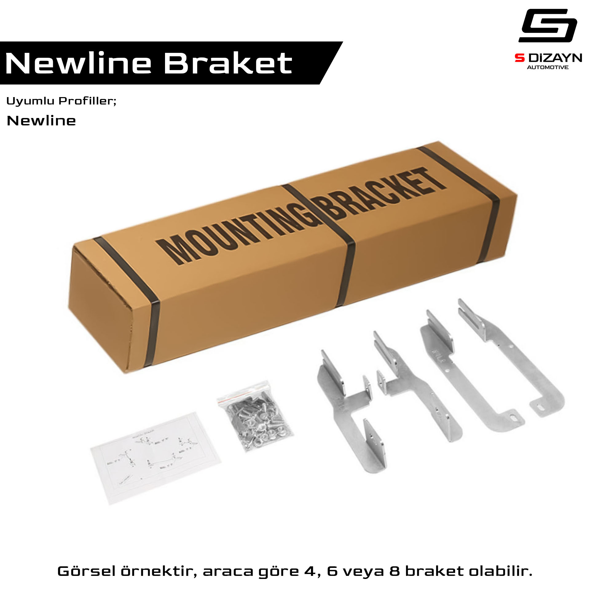 Dacia Duster NewLine Bracket Sets 173 Cm 2009-2018 1