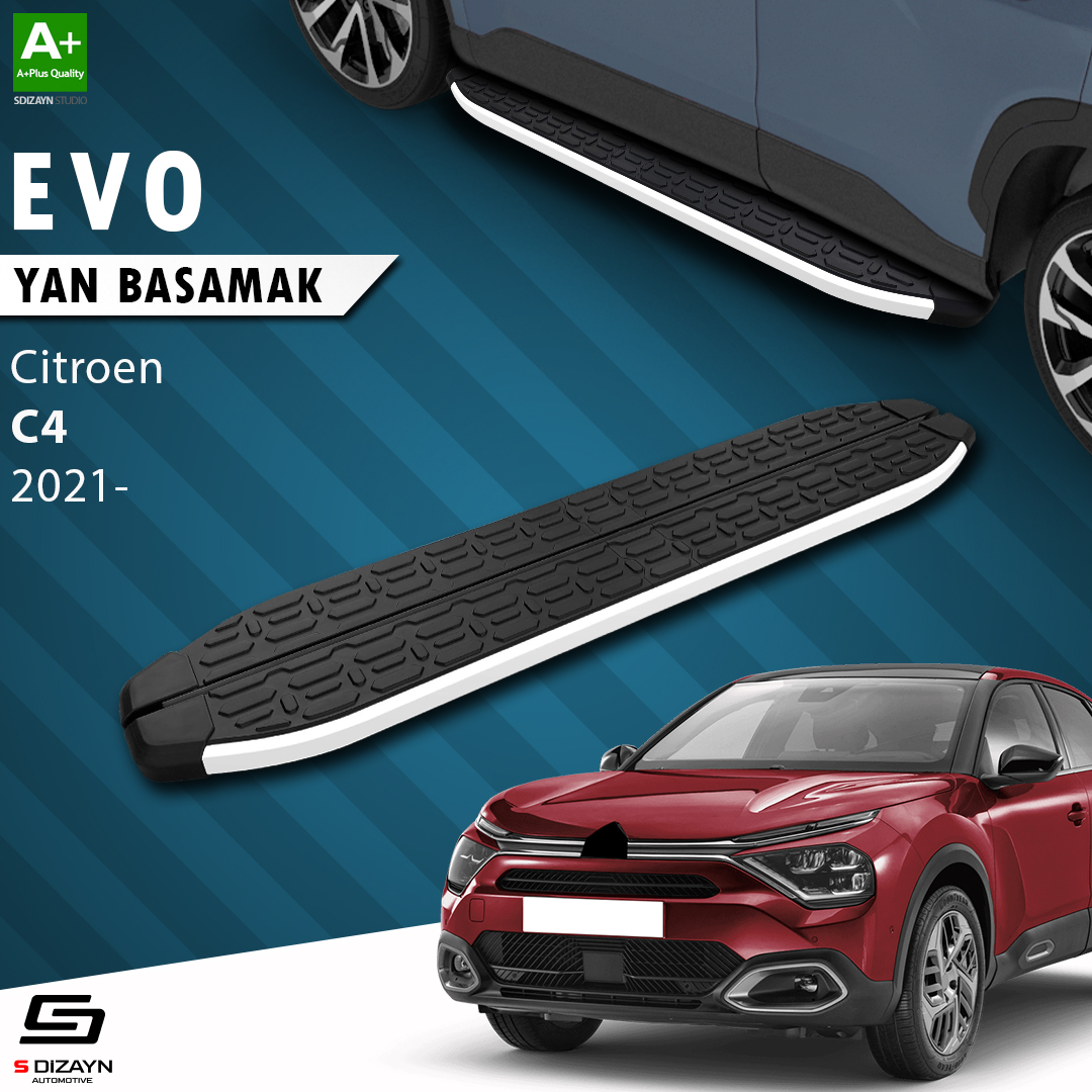 Citroen C4 3 Evo Aluminium Side Step 183 Cm 2021 After 1