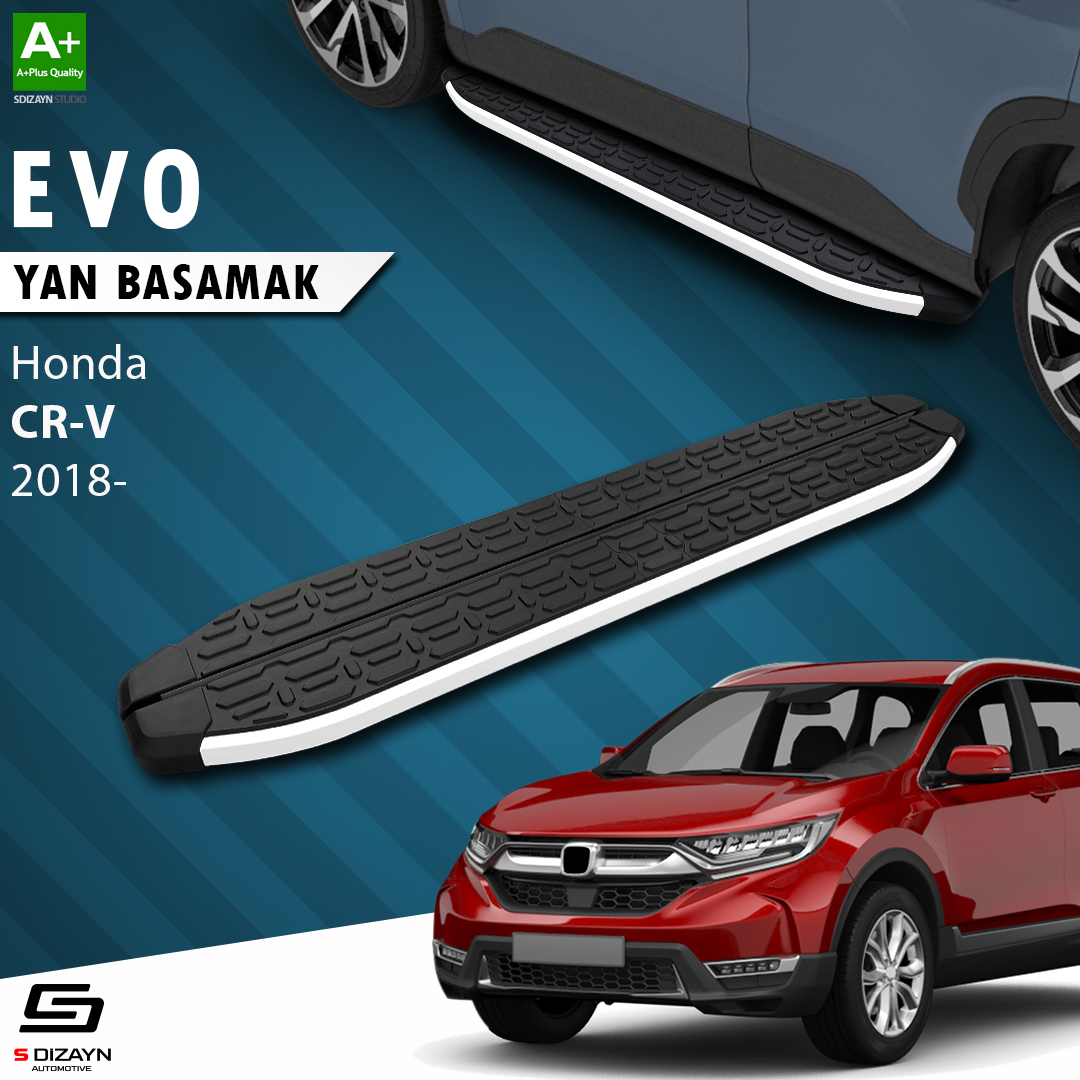 Honda CR-V 5 Evo Aluminium Side Step 173 Cm 2018-2022 1