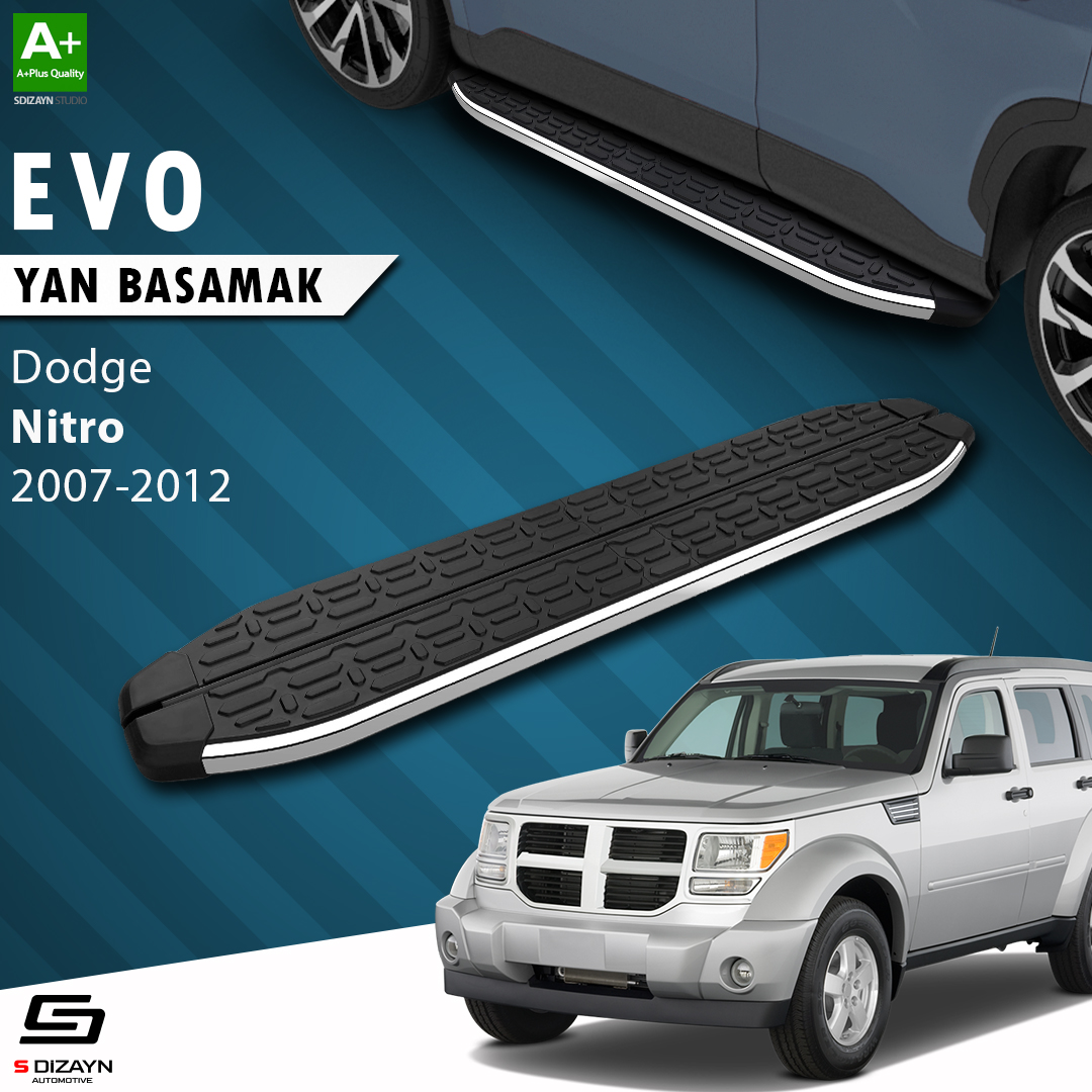 Dodge Nitro Evo Krom Yan Basamak 153 Cm 2007-2012 1