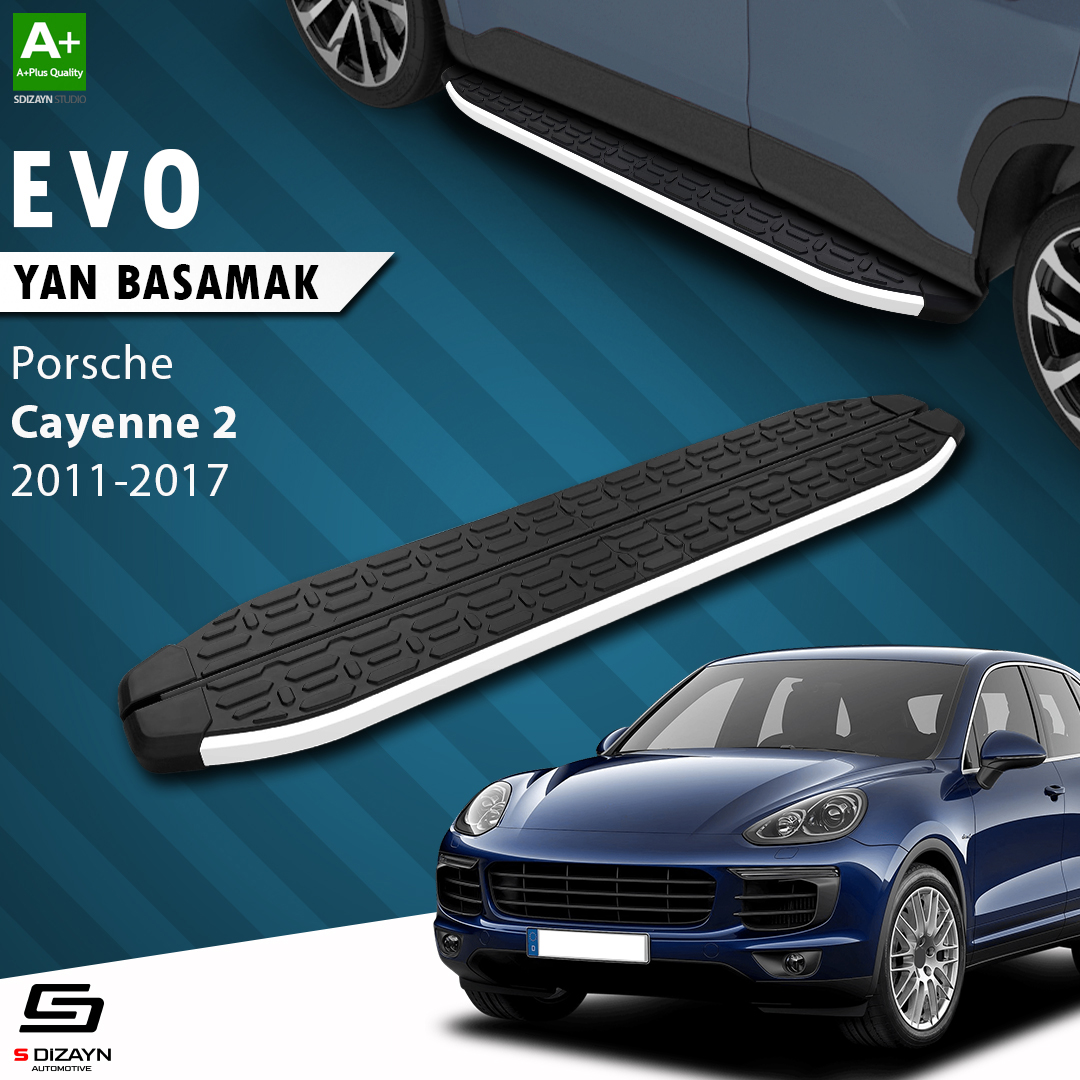 Porsche Cayenne 2 Evo Aluminyum Yan Basamak 193 Cm 2011-2017 1