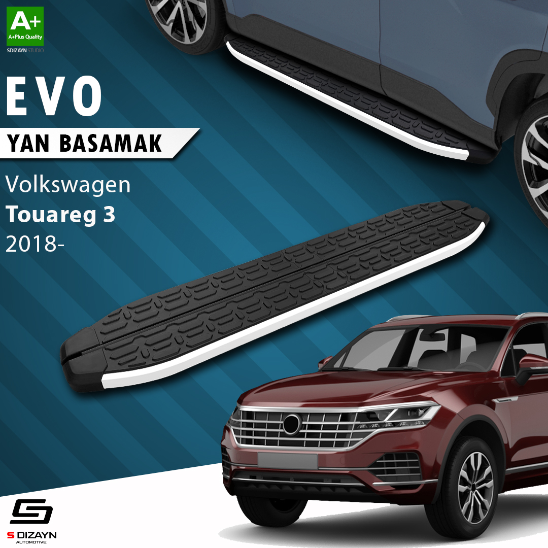 VW Touareg 3 Evo Aluminium Side Step 193 Cm 2018 After 1
