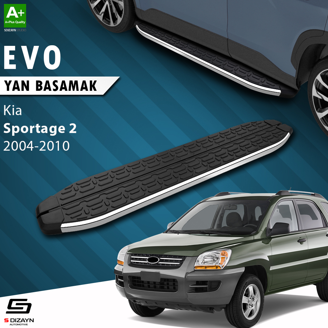 Kia Sportage 2 Evo Krom Yan Basamak 173 Cm 2004-2010 1