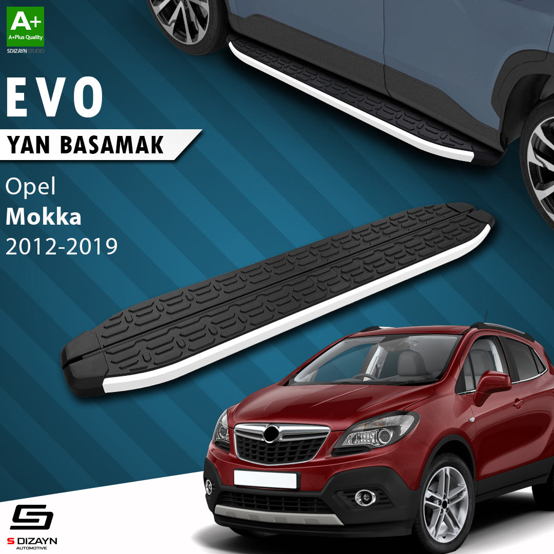 Opel Mokka Evo Aluminium Side Step 163 Cm 2012-2019 1