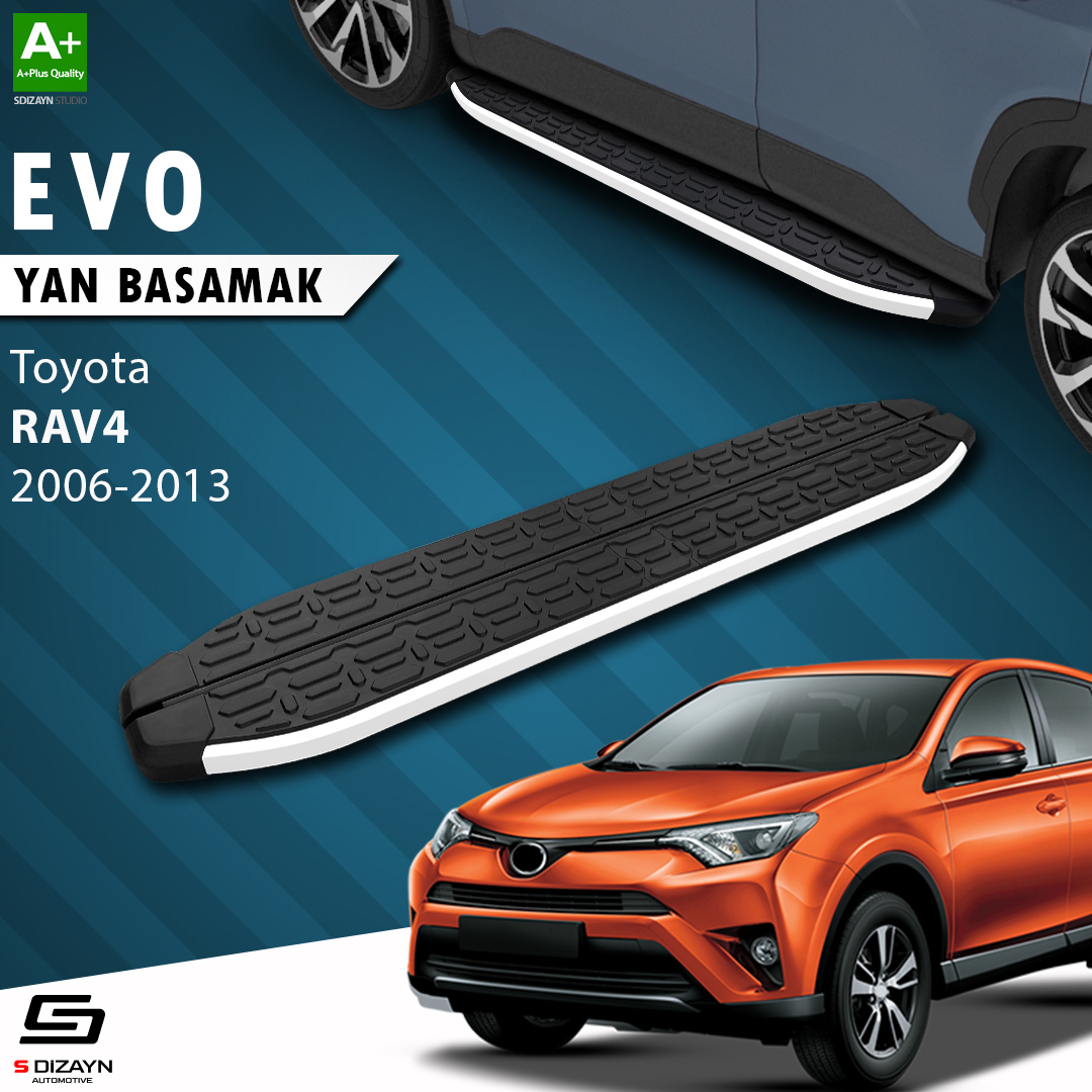 Toyota Rav 4 3 Evo Aluminyum Yan Basamak 163 Cm 2006-2013 1