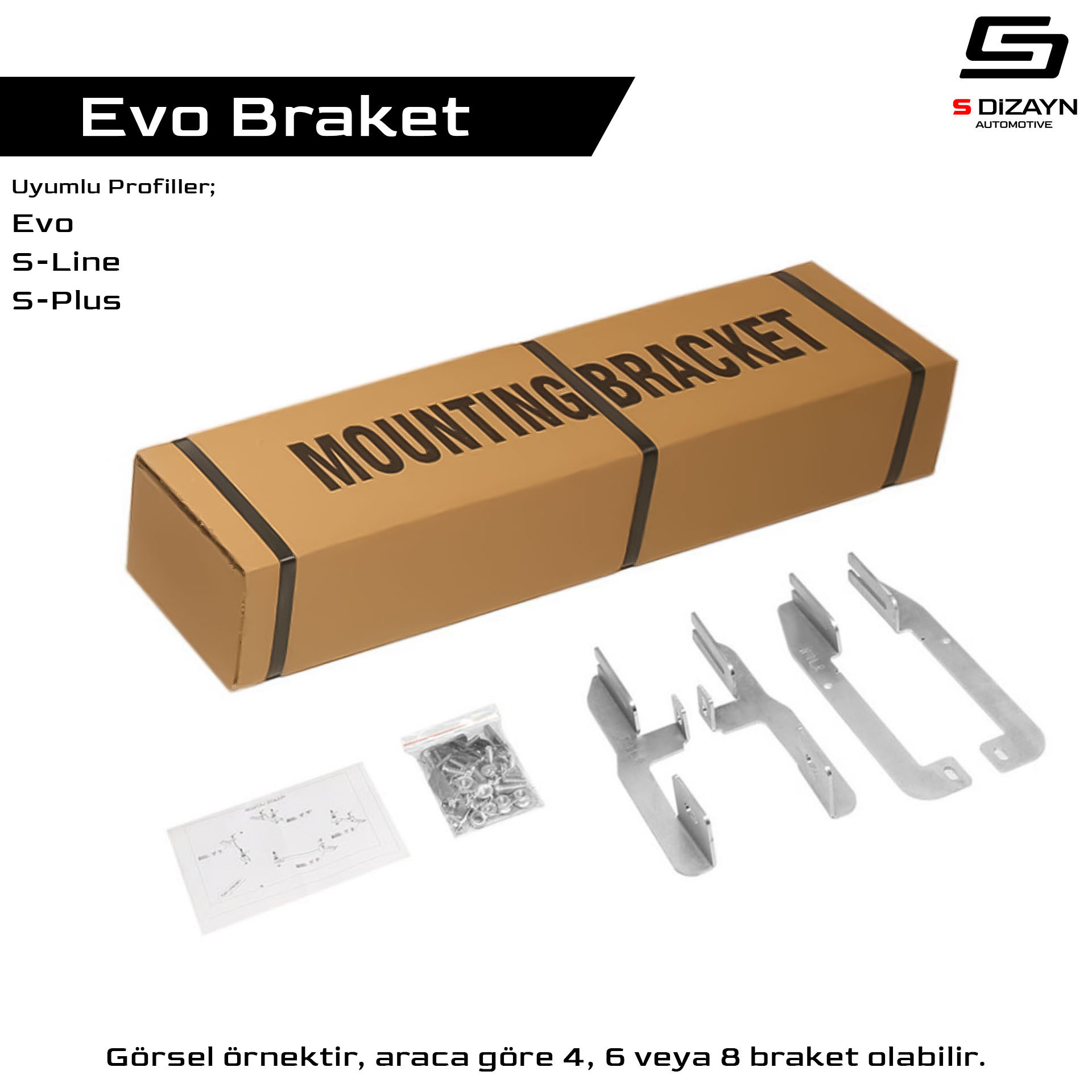 BYD Atto 3 Evo Braket Seti 193 Cm Etekli 2022 Üzeri 1