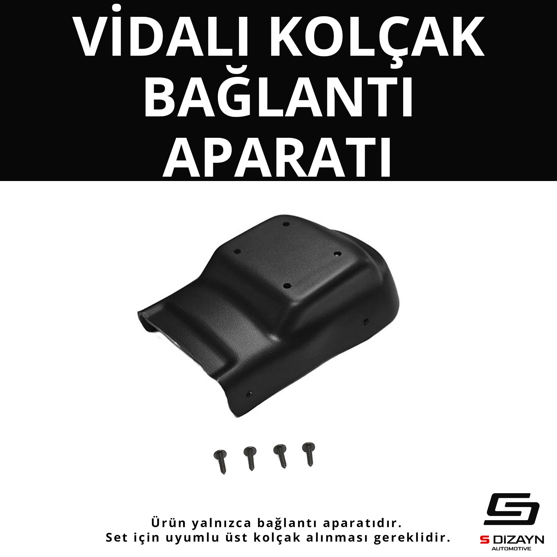 Opel Corsa D ABS Vidalı Kol Dayama Kolçak Alt Adaptör 2006-2013 A+Kalite 1
