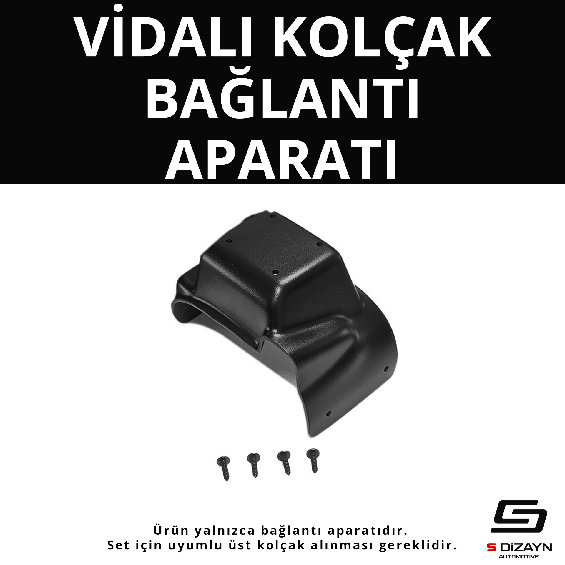 Nissan Juke ABS Vidalı Kol Dayama Kolçak Alt Adaptör 2010 Üzeri A+Kalite 1