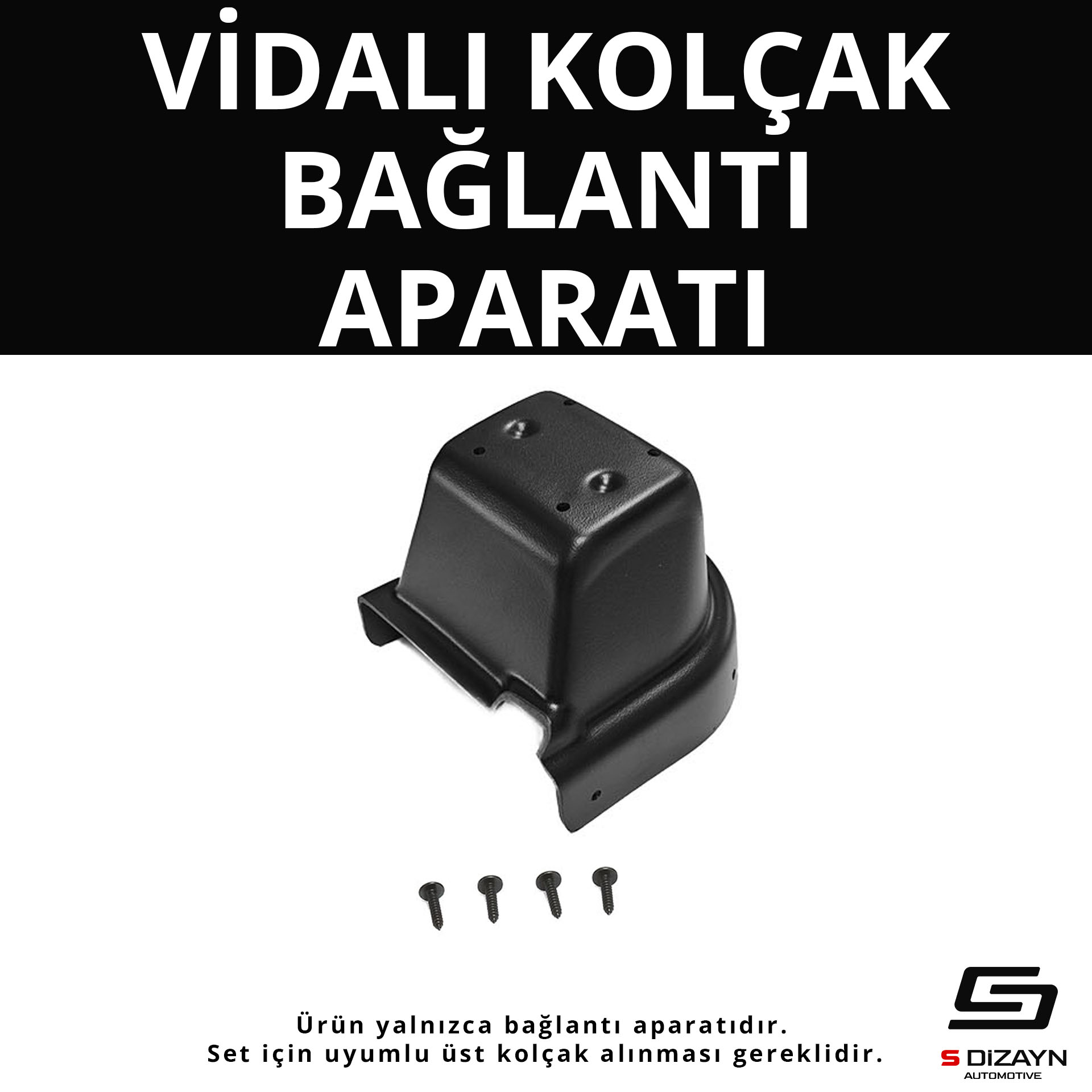 Hyundai Accent Era ABS Vidalı Kol Dayama Kolçak Alt Adaptör 2006-2010 A+Kalite 1