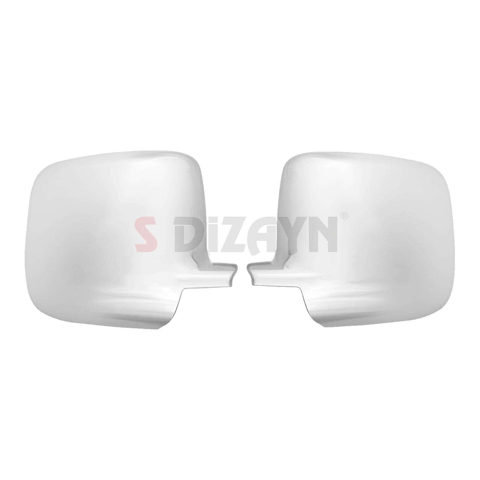 Citroen Nemo Abs Chrome Mirror Cover 2 Piece 2008 After 1
