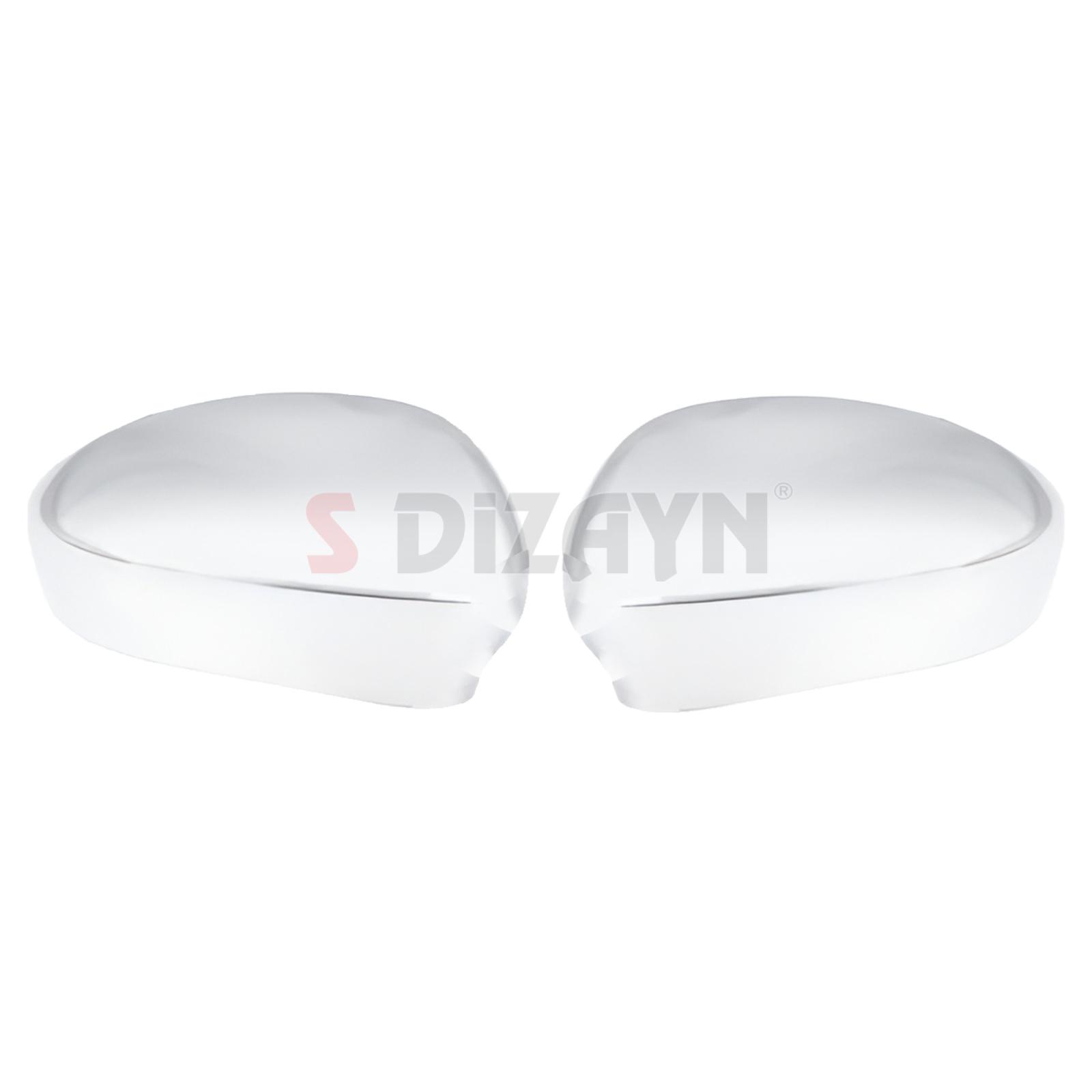Fiat Linea Abs Chrome Mirror Cover 2 Piece 2007-2018 1