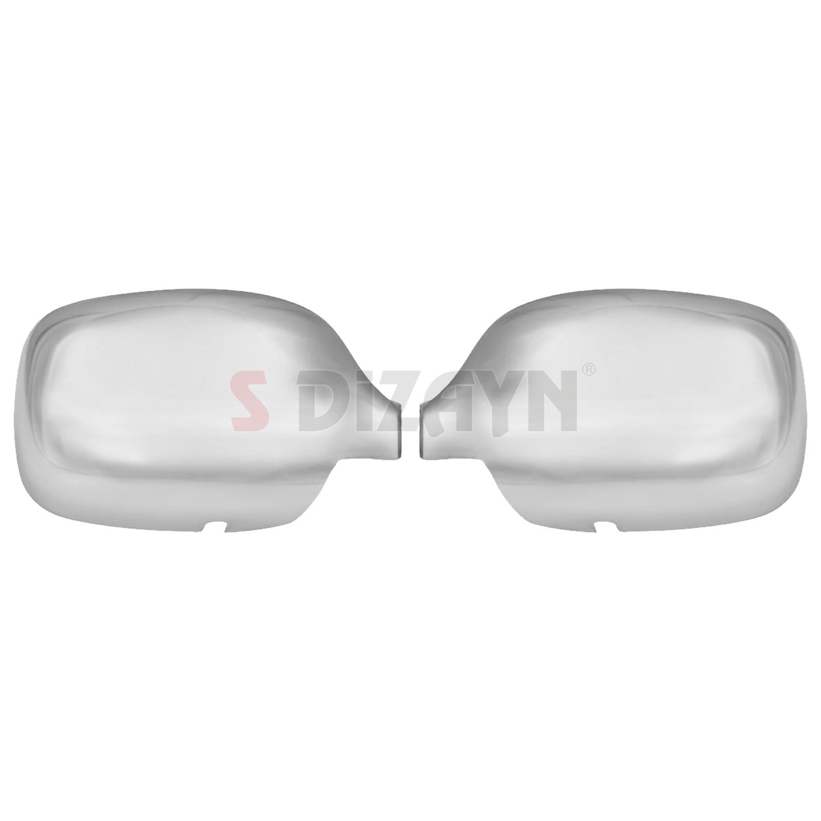 Renault Kangoo Ayna Kapağı 2 Prç. Abs. Krom 2004-2007 1