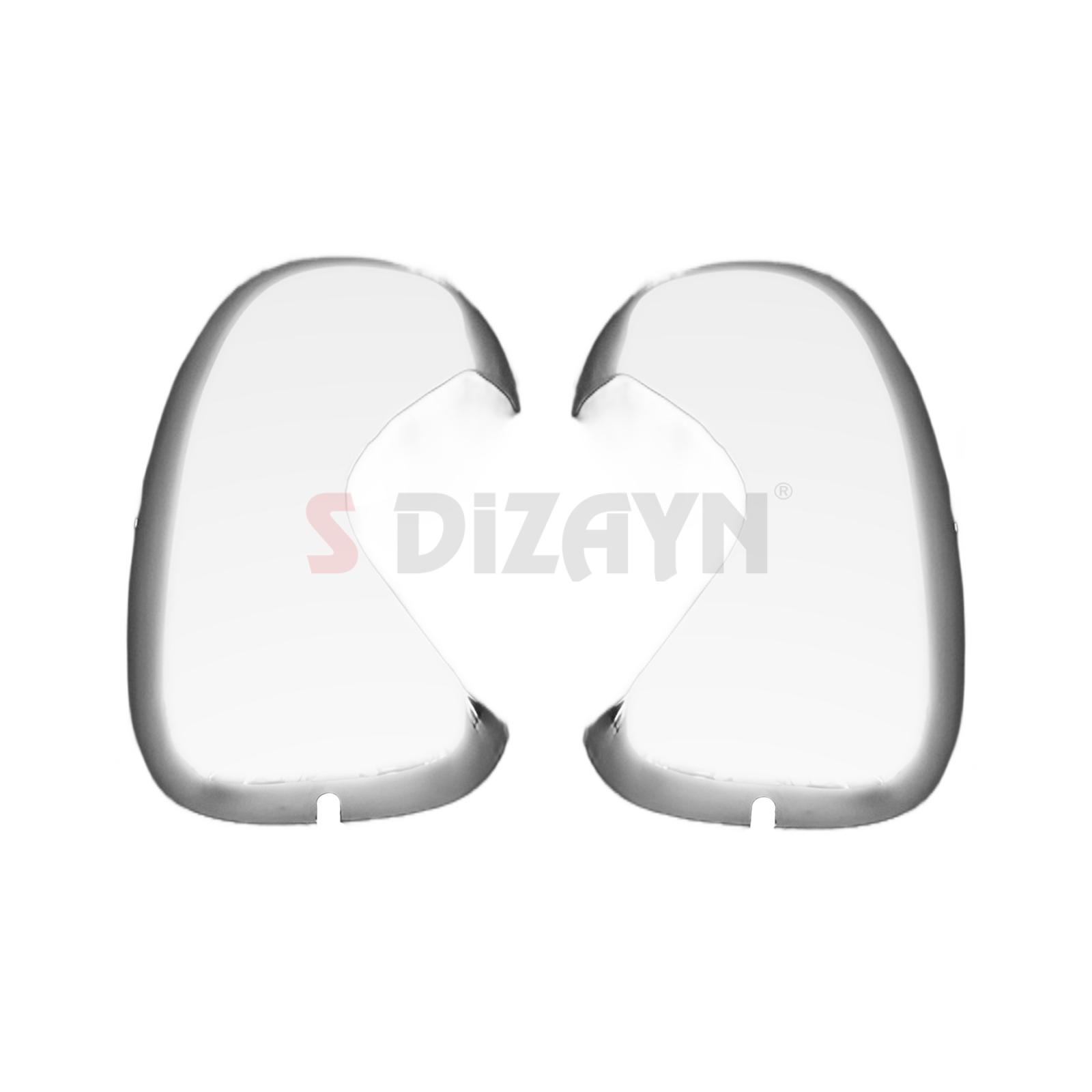 Renault Trafic Abs Chrome Mirror Cover 2 Piece 2001-2010 1