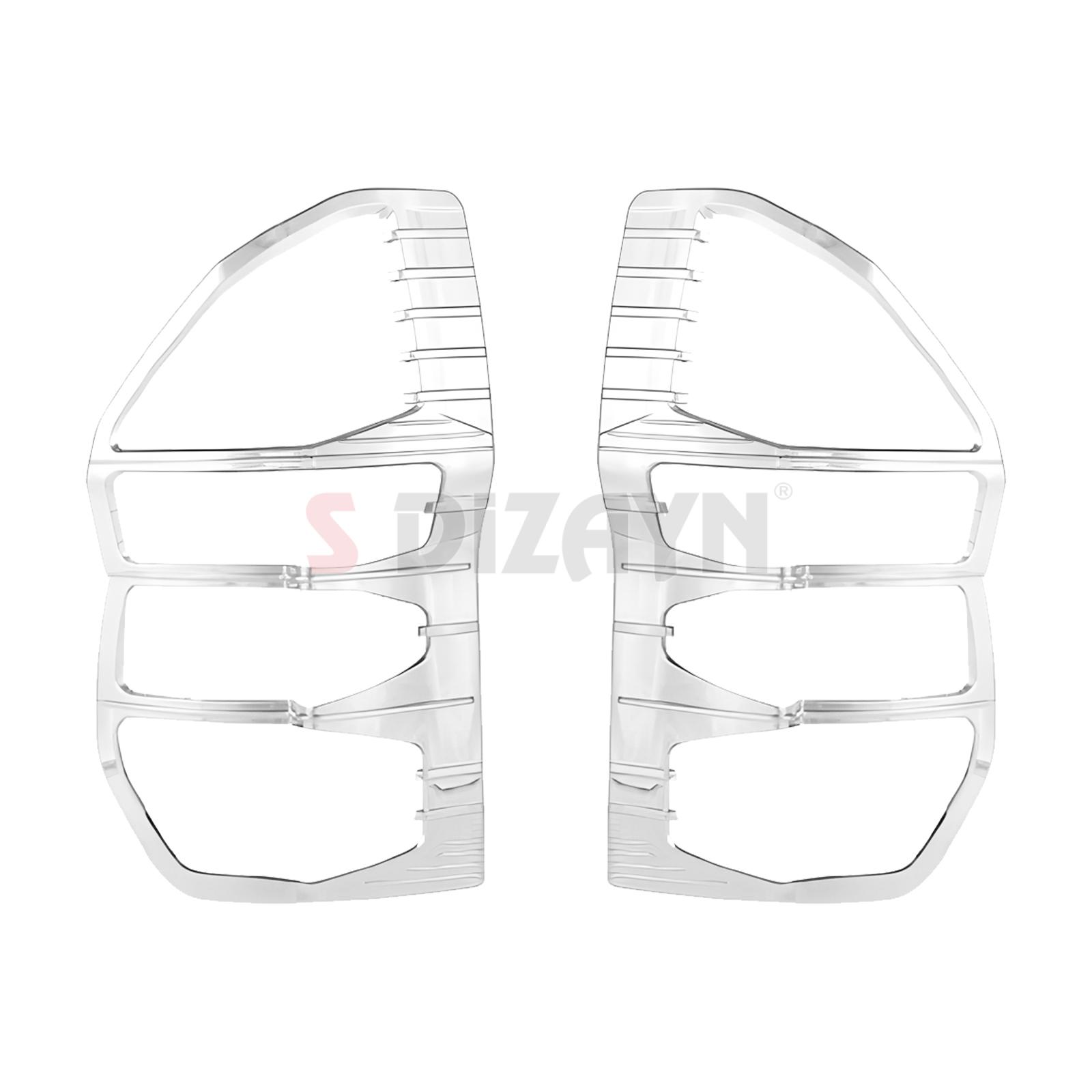 Ford Courier Stop Çerçevesi 2 Prç. Abs. Krom 2014-2022 1