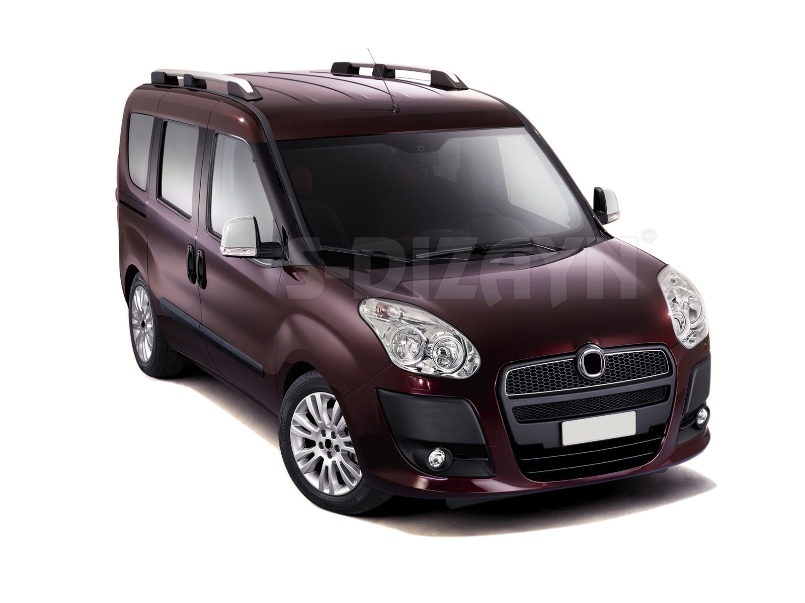 S-Dizayn Fiat Doblo Krom Ayna Kapağı 2 Prç 2010 Üzeri