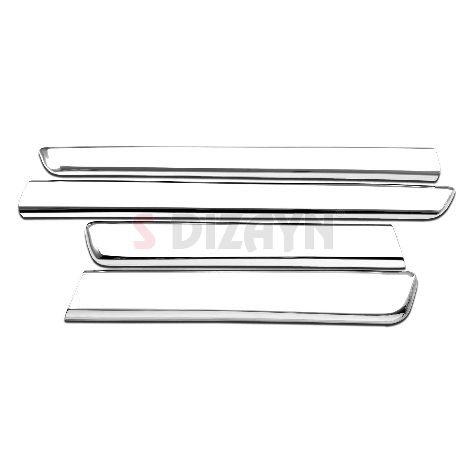 Fiat Fiorino Chrome Side Door Trim 4 Piece 2008 After 2
