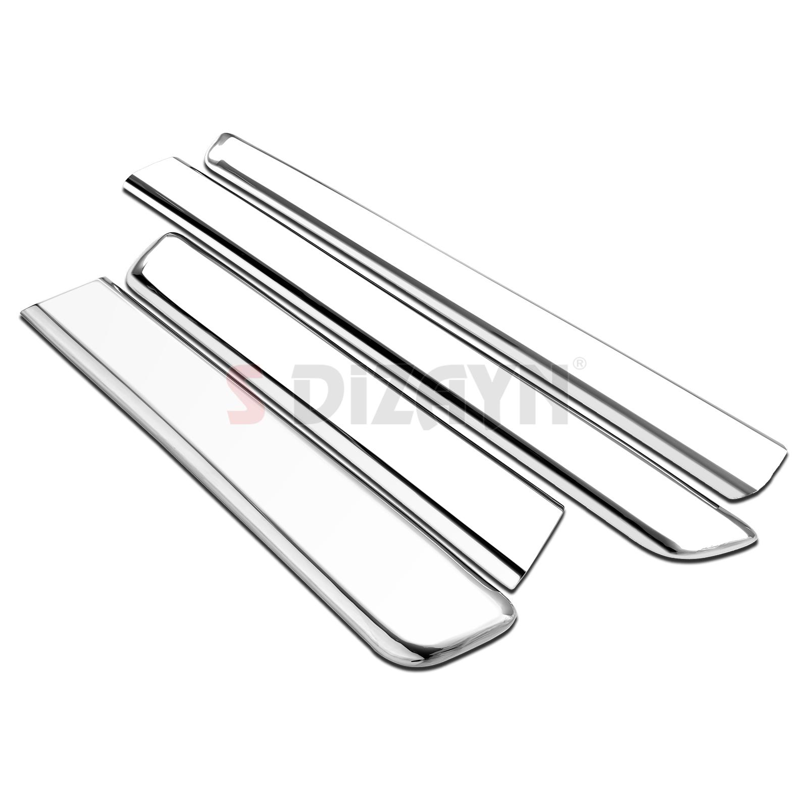 Fiat Fiorino Chrome Side Door Trim 4 Piece 2008 After 3