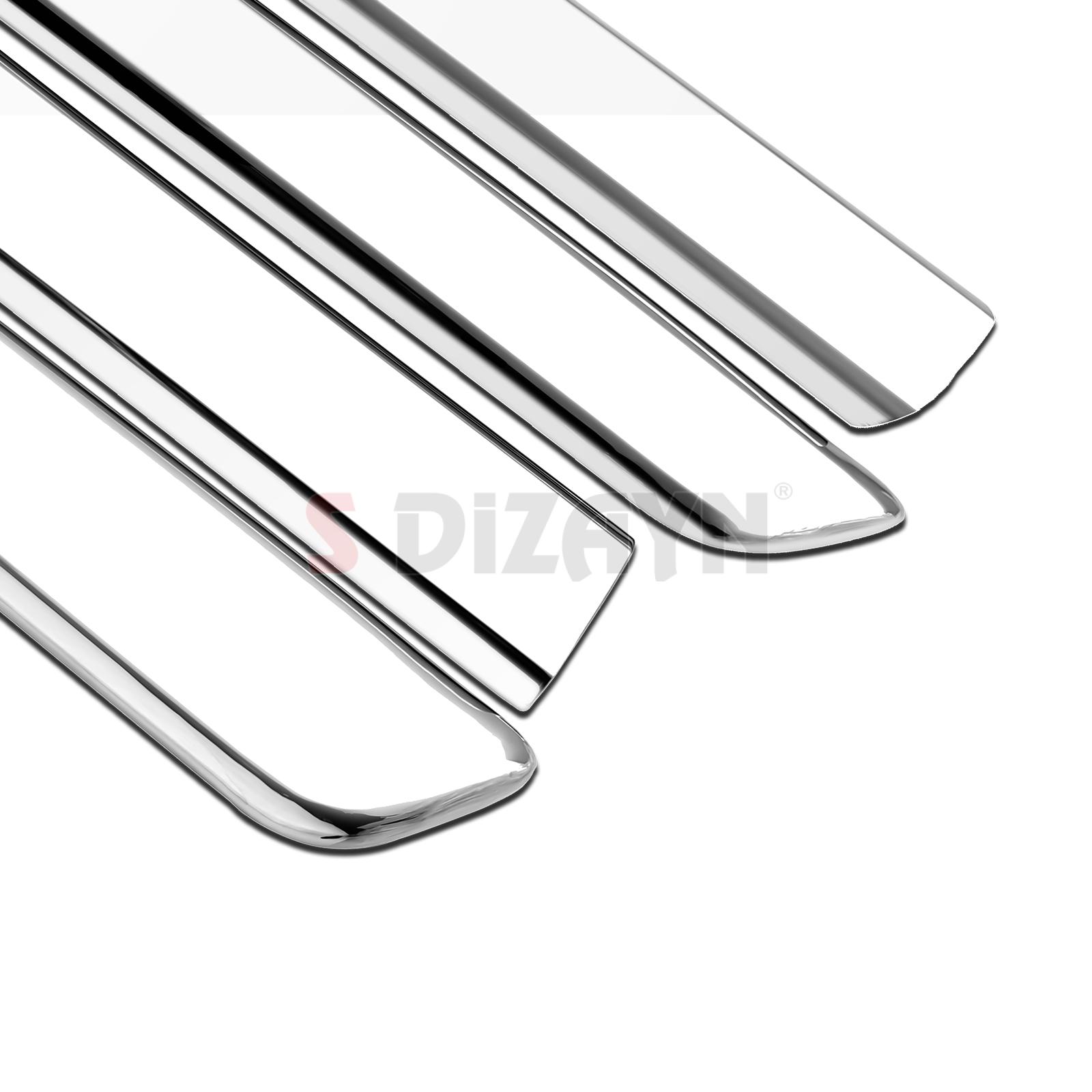 Fiat Fiorino Chrome Side Door Trim 4 Piece 2008 After 4