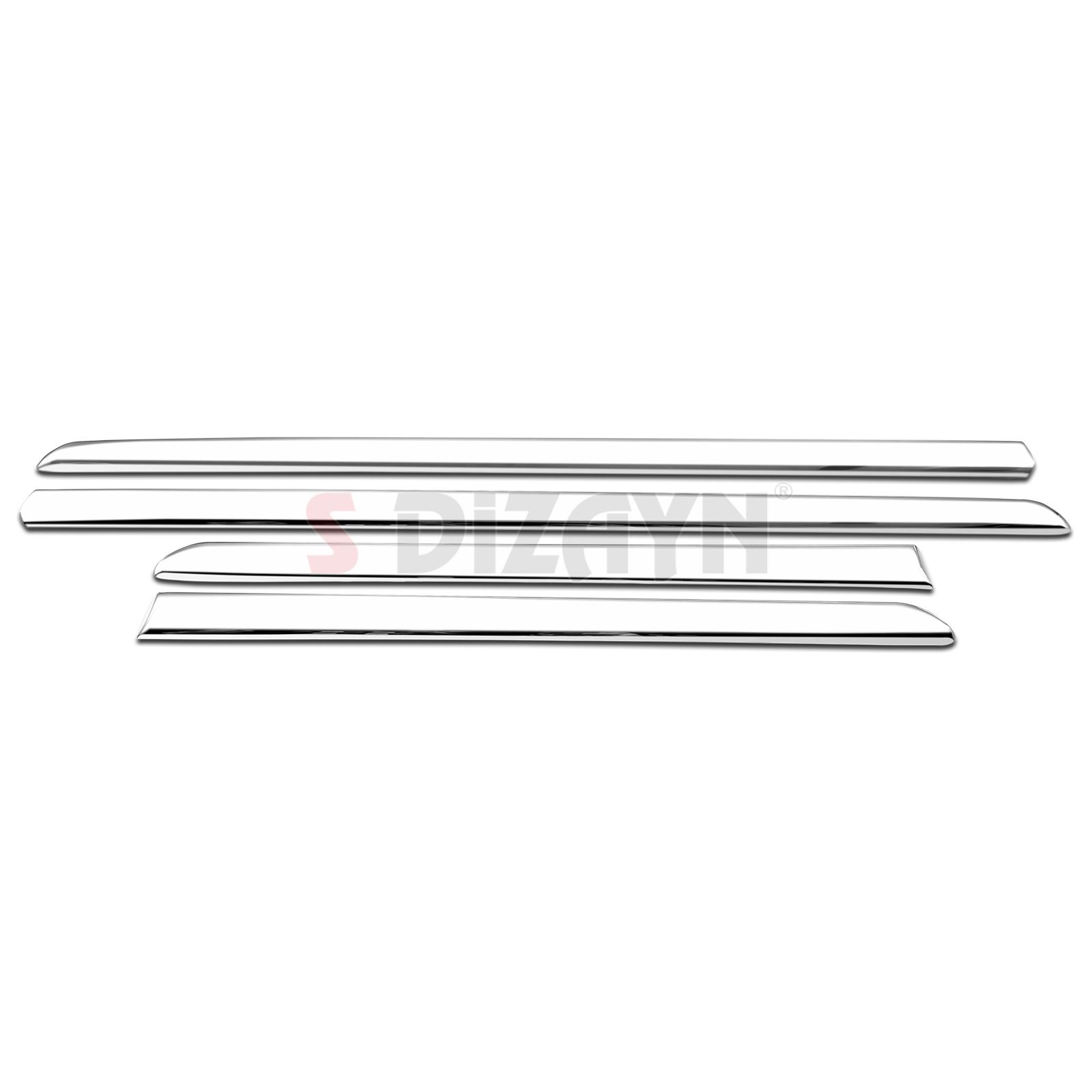 Peugeot 407 Chrome Side Door Trim 4 Piece 2004-2010 2
