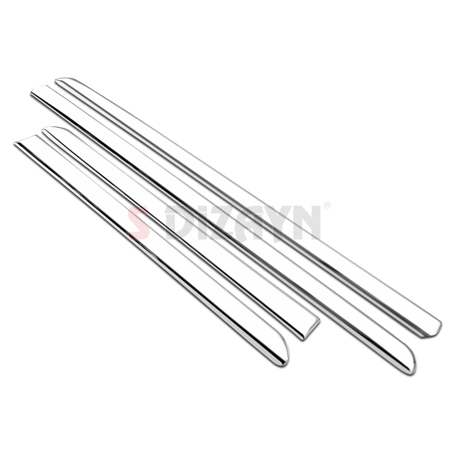 Peugeot 407 Chrome Side Door Trim 4 Piece 2004-2010 3