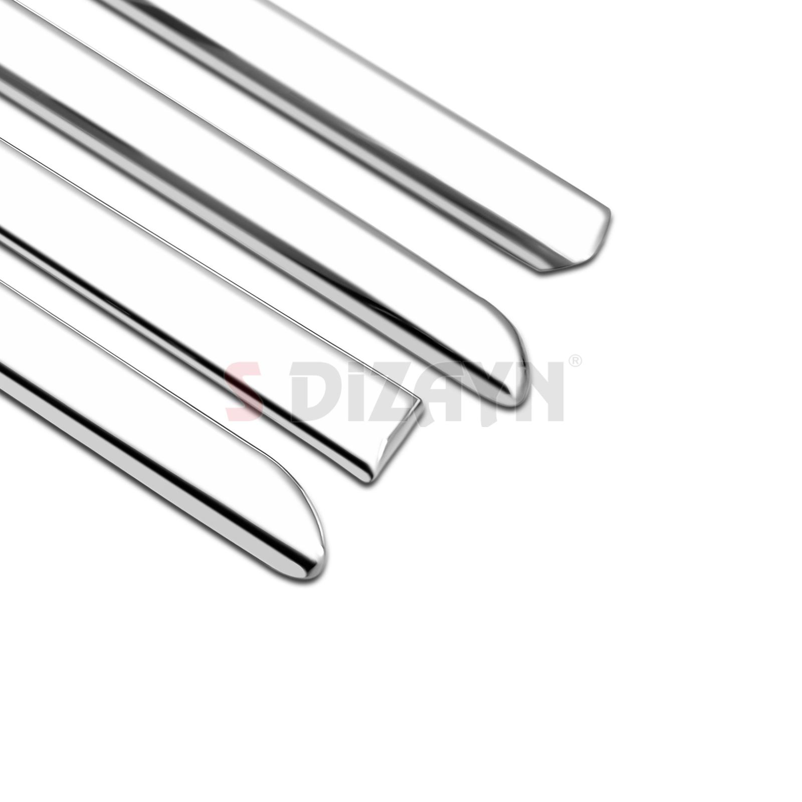 Peugeot 407 Chrome Side Door Trim 4 Piece 2004-2010 4