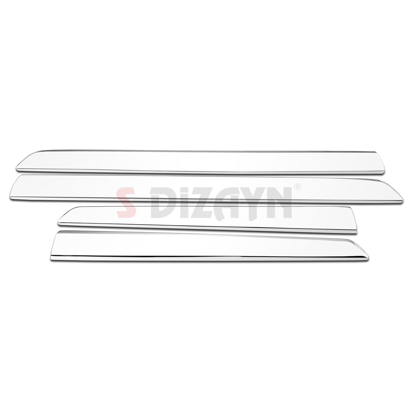 Renault Kangoo Krom Yan Kapı Çıtası 4 Prç 2008-2011 2