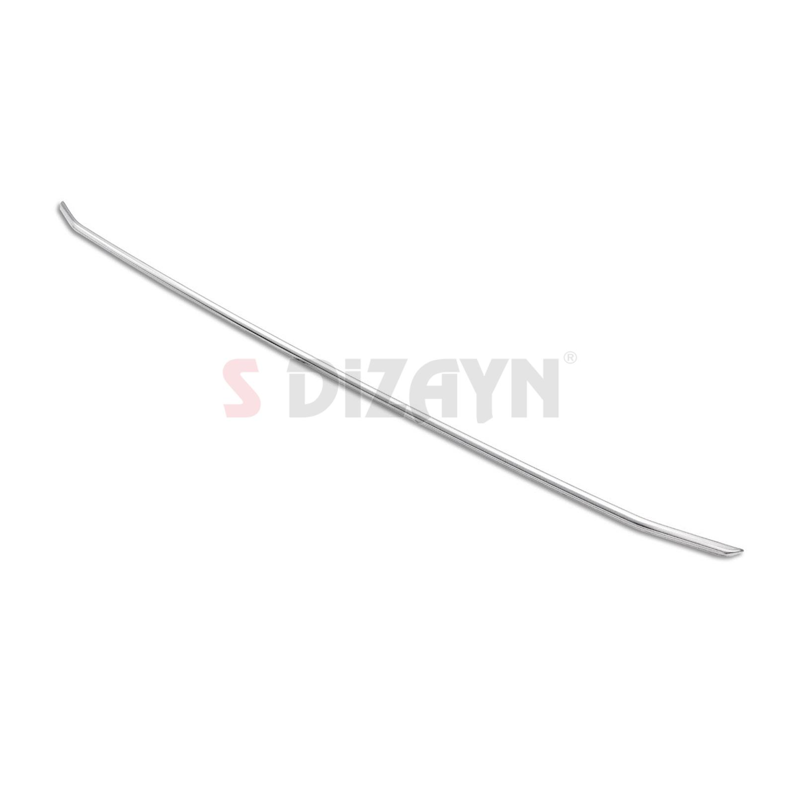 S-Dizayn Ford Courier Krom Ön Panjur Üst Çıtası 2023 Üzeri A+ Kalite 3