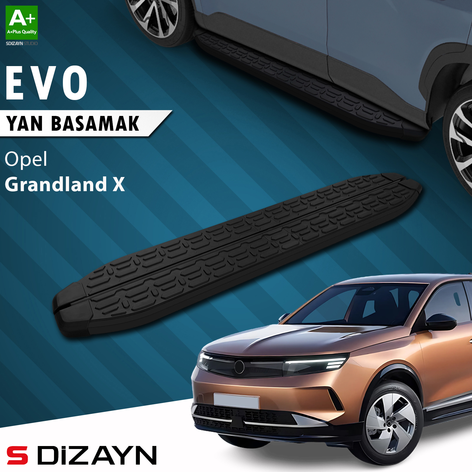 Opel Grandland X 2 Electric Evo Black Side Step 193 Cm 2024 After 1