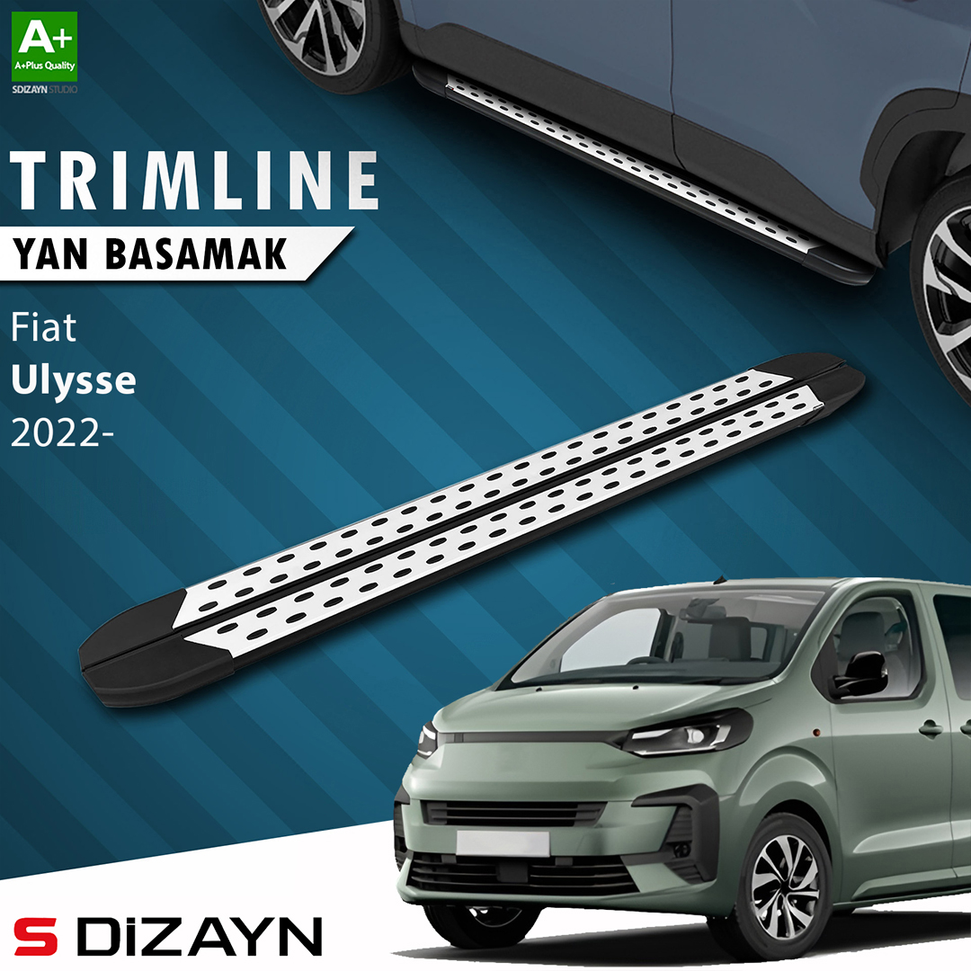 Fiat Fiat Ulysse Kısa Şase TrimLine Gri Yan Basamak 213 Cm 2022 Üzeri