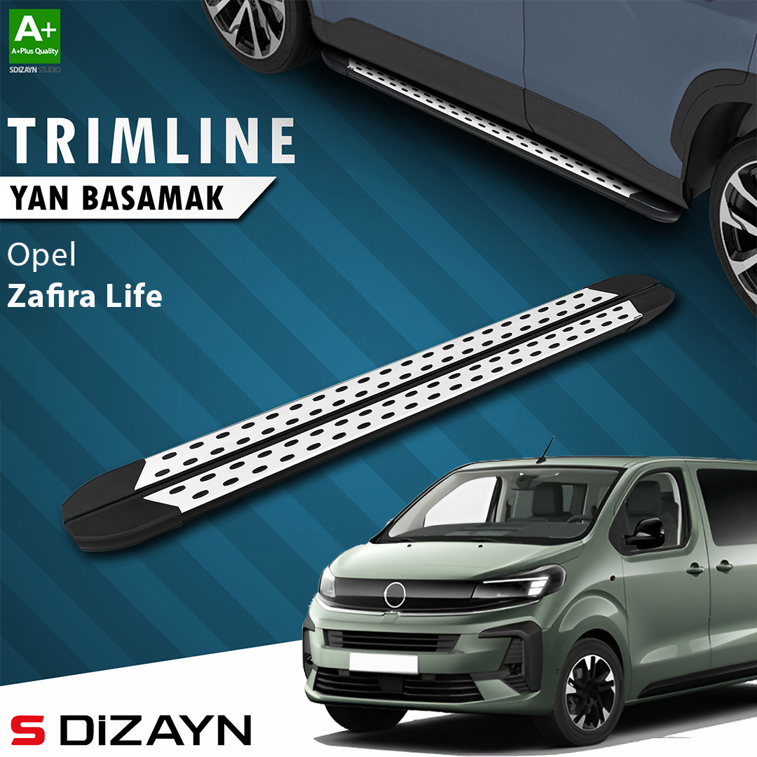 Opel Zafira Life SWB TrimLine Gri Side Step 213 Cm 2020 After 1