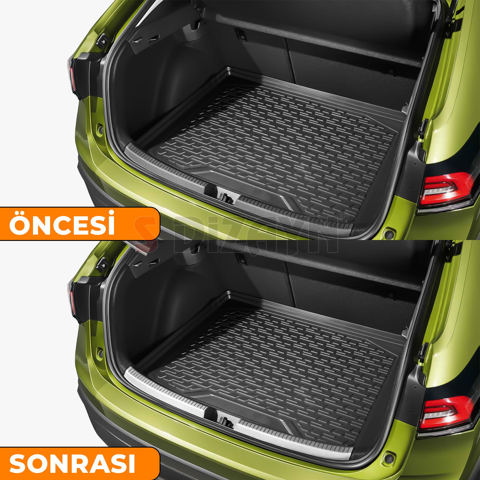 S-Dizayn VW Taigo Krom Bagaj İç Eşiği 2 Prç. 2020 Üzeri A+ Kalite 5
