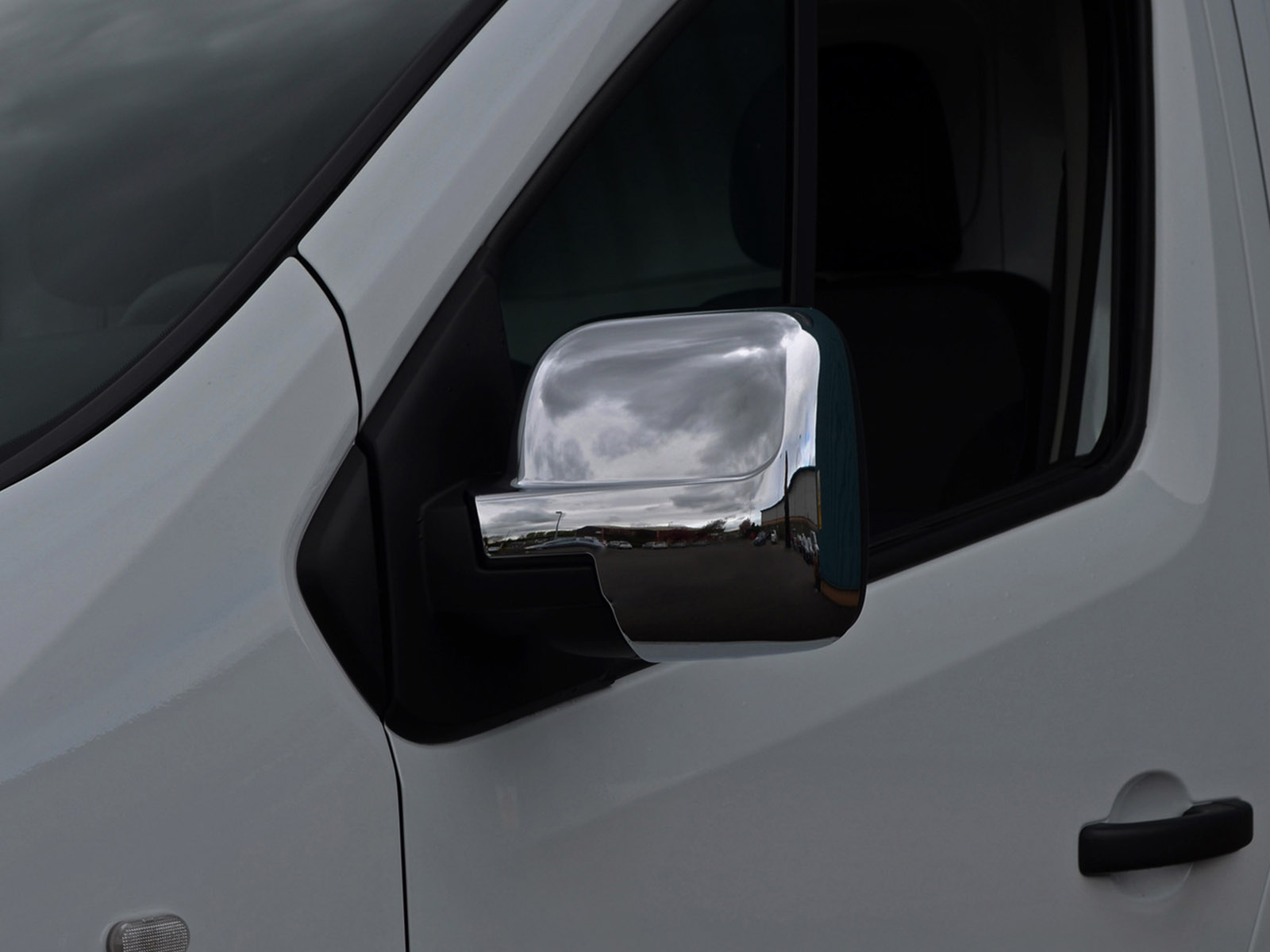 Renault Trafic Krom Ayna Kapağı 2 Prç. Abs Krom 2015 Üzeri 2