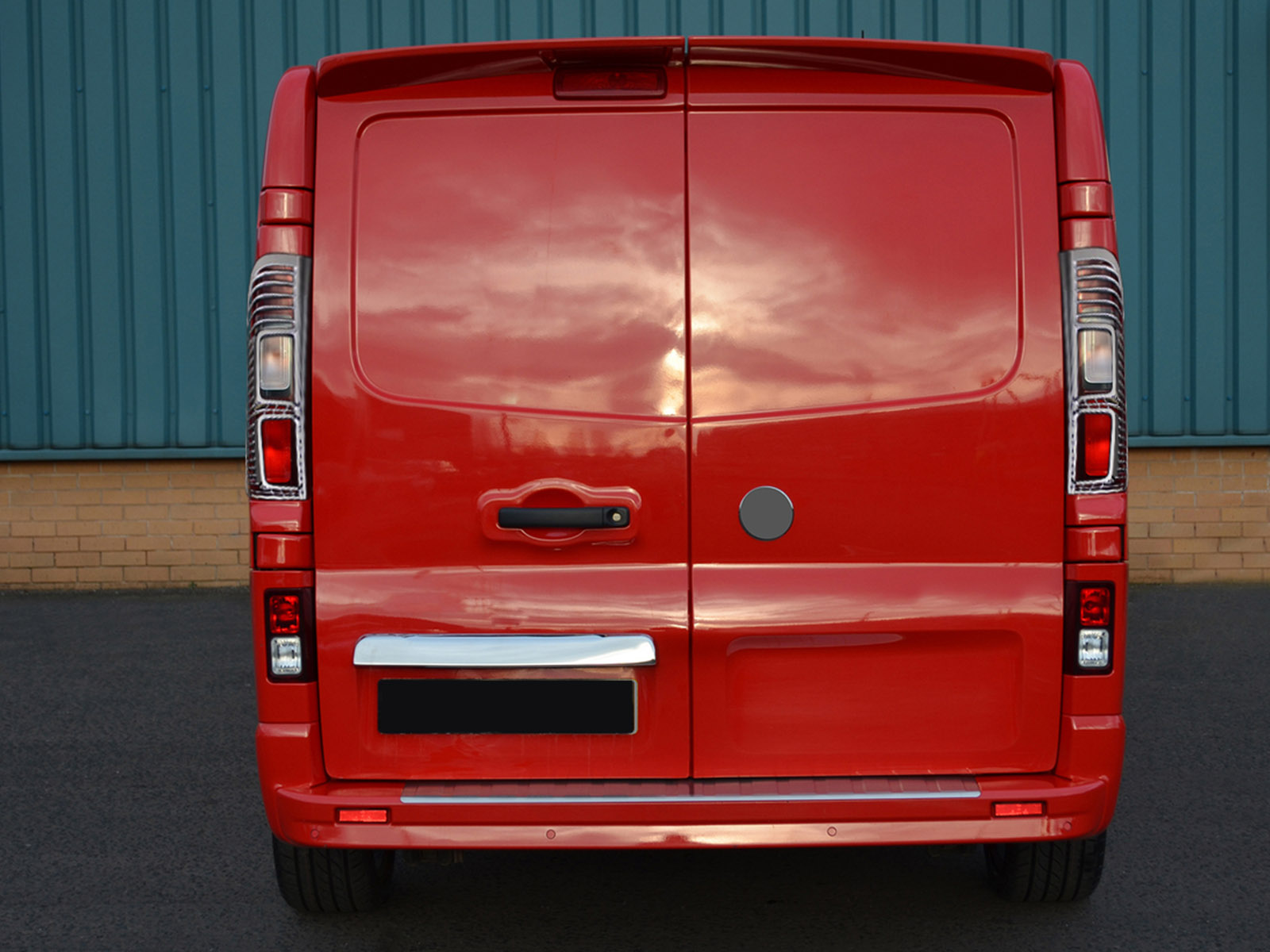 Renault Trafic Abs Chrome Stop Frame 2 Piece 2015 After 2