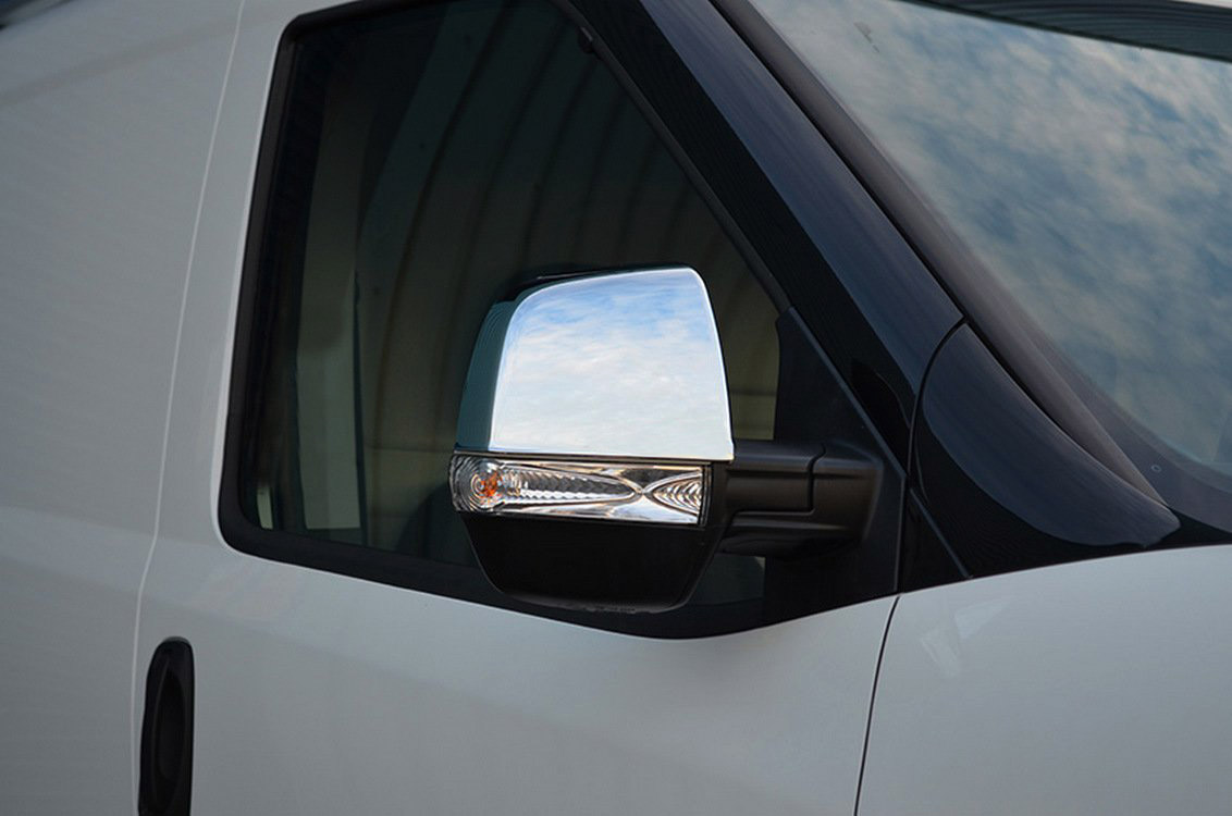 Opel Combo D Abs Chrome Mirror Cover 2 Piece 2011-2018 1