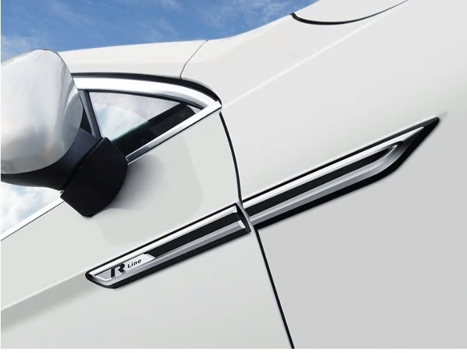 S-Dizayn VW Passat B8.5 ABS Krom Çamurluk Çıtası 4 Prç. R Line 2019 ve Üzeri S-Dizayn #2