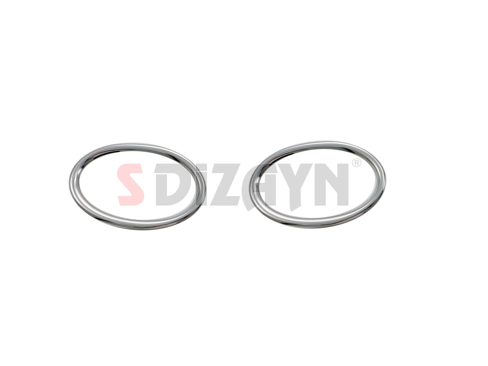 S-Dizayn VW Jetta Krom Sis Farı Çerçevesi 2 Prç 2011-2014 #3