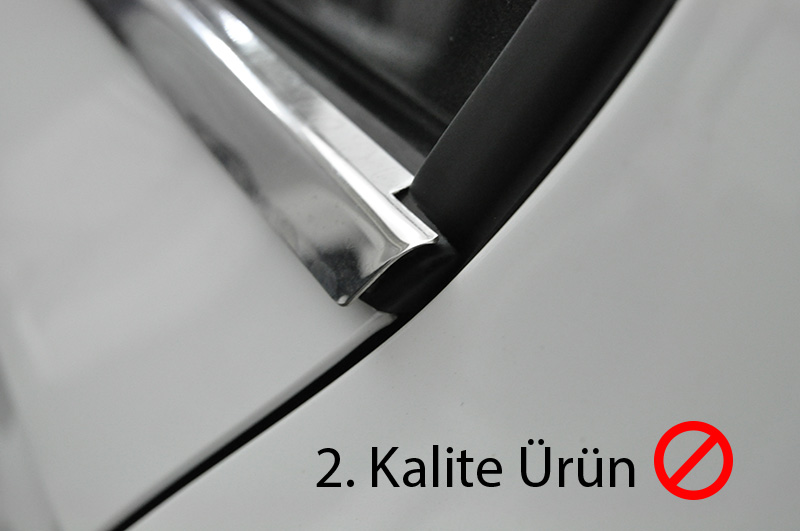 S-Dizayn VW Jetta Krom Cam Üst Çıtası 6 Prç. 2011 Üzeri #4