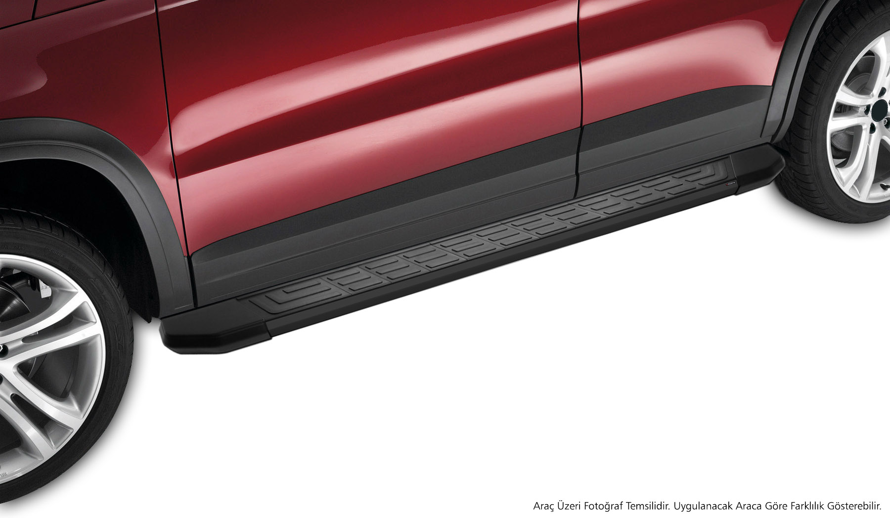 S-Dizayn Renault Kangoo 3 Uzun Şase NewLine Siyah Yan Basamak 229 Cm 2021 Üzeri