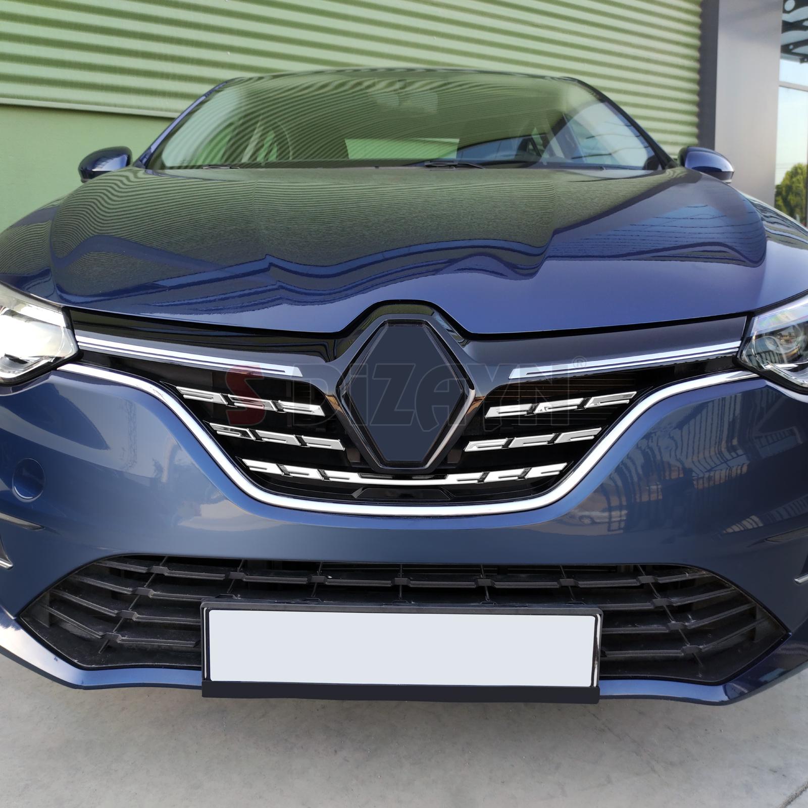 S-Dizayn Renault Megane 4 Krom Ön Panjur 5 Prç. 2020 Üzeri