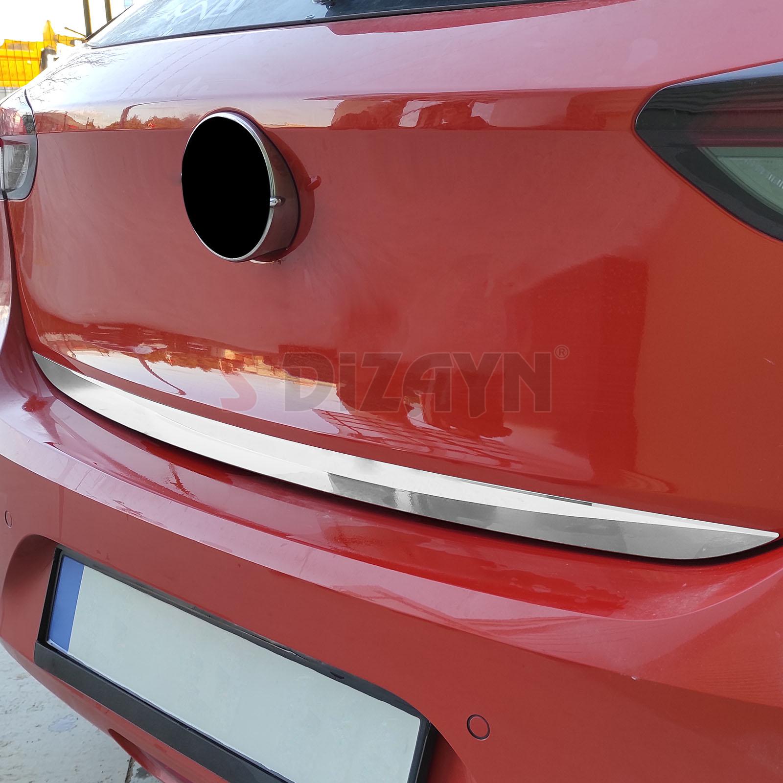 S-Dizayn Opel Corsa F Krom Bagaj Alt Çıtası 2019 Üzeri