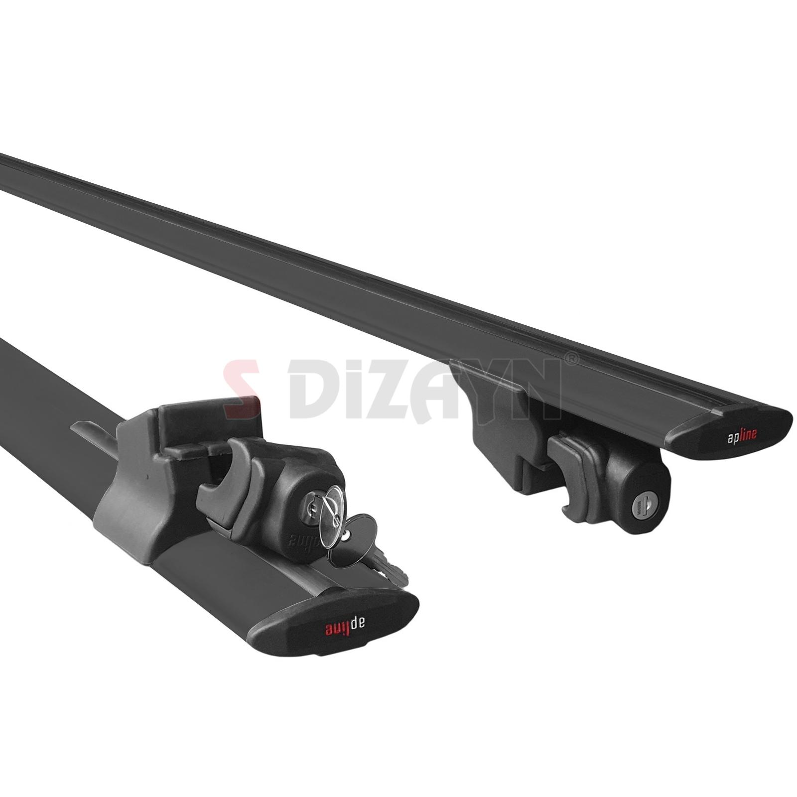 Universal Hook With Key Model Black CrossBar 125 Cm A+ Quality 3