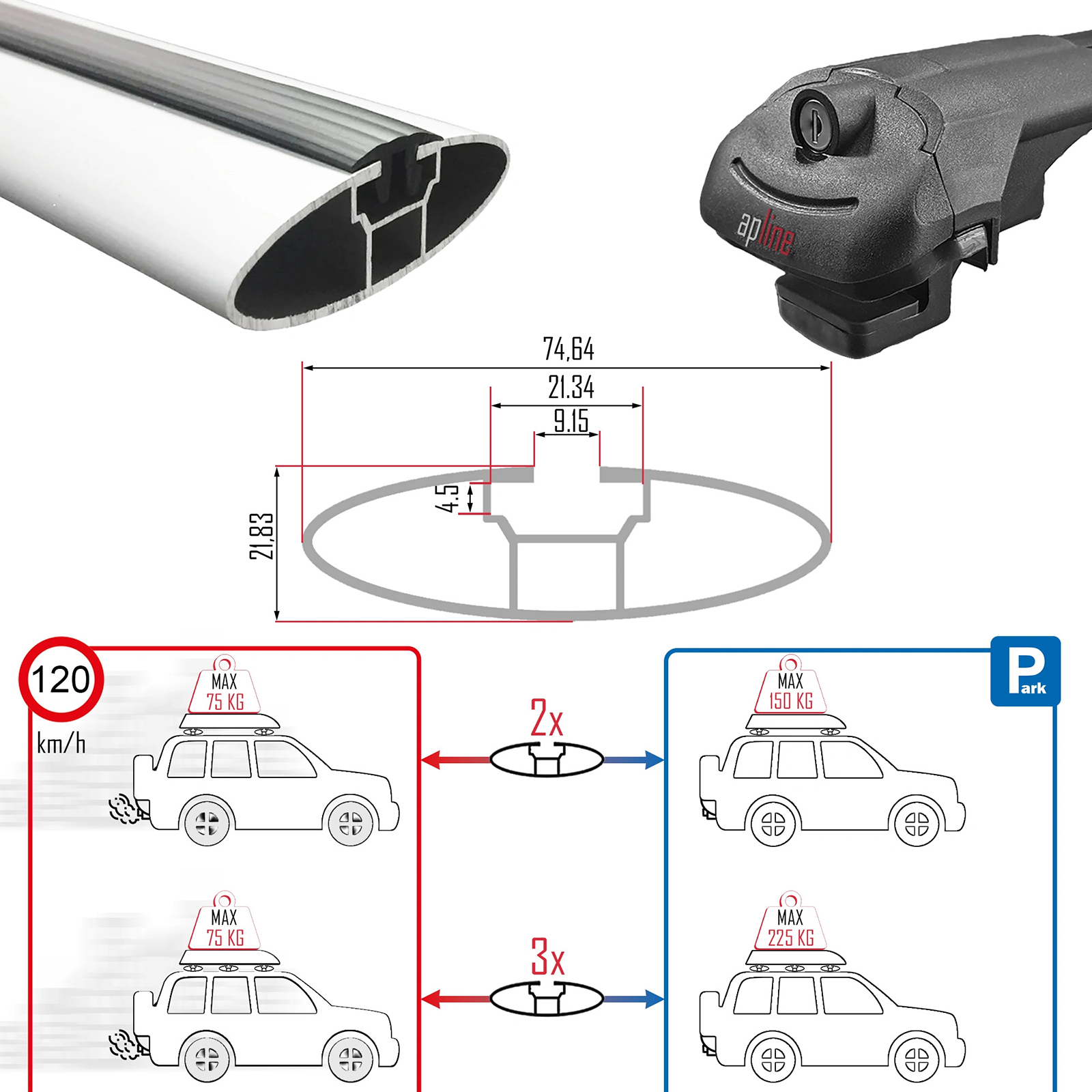 Universal Ace-1 Model Gri Ara Atkı 122 Cm 5