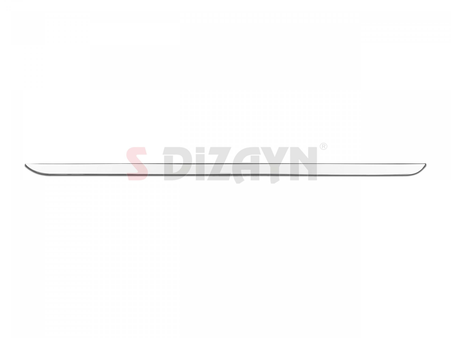 S-Dizayn Citroen C4X Krom Bagaj Alt Çıtası 2022 Üzeri A+ Kalite 2