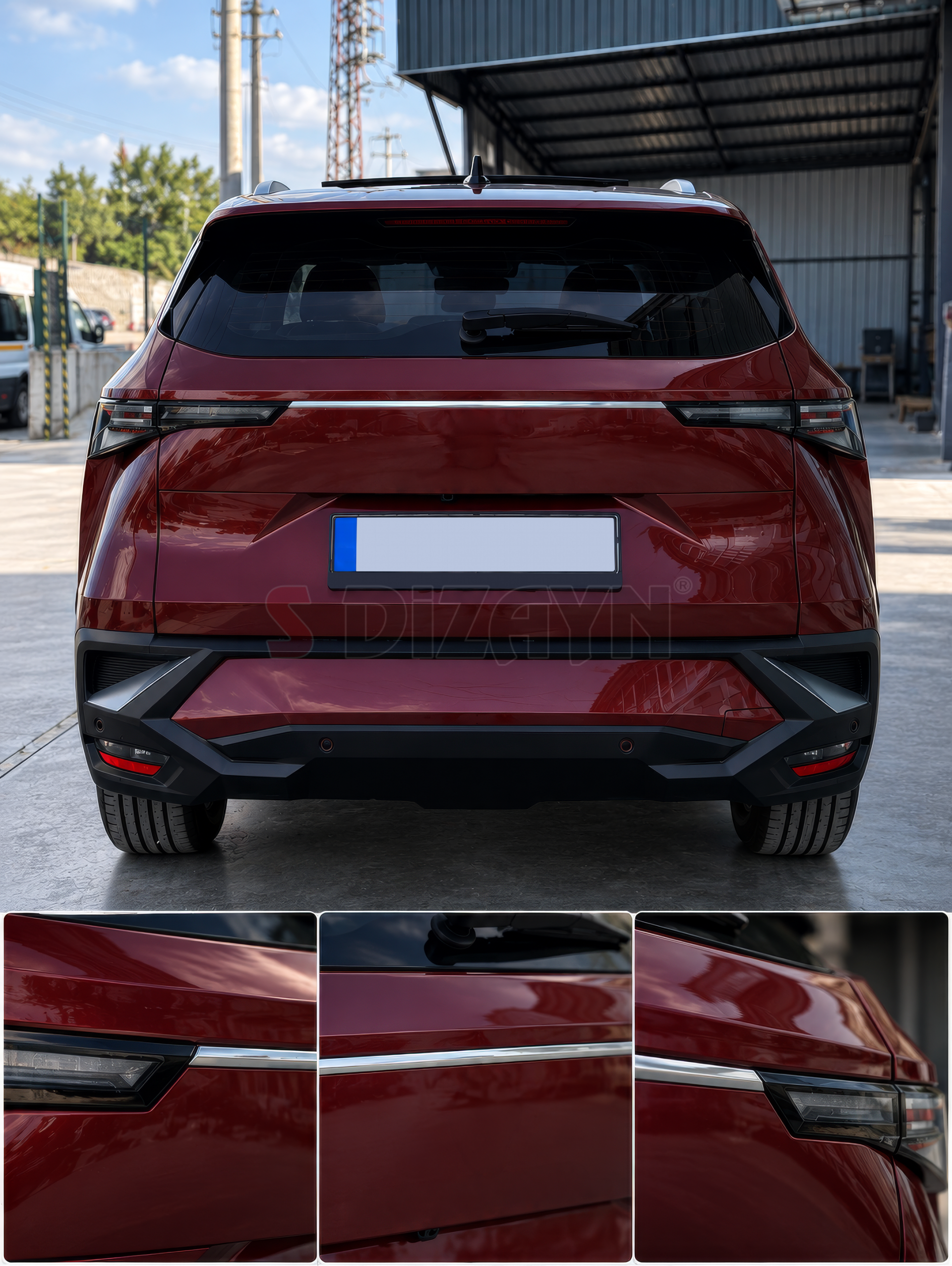 Renault Boreal Krom Bagaj Çıtası 2025 Üzeri 5