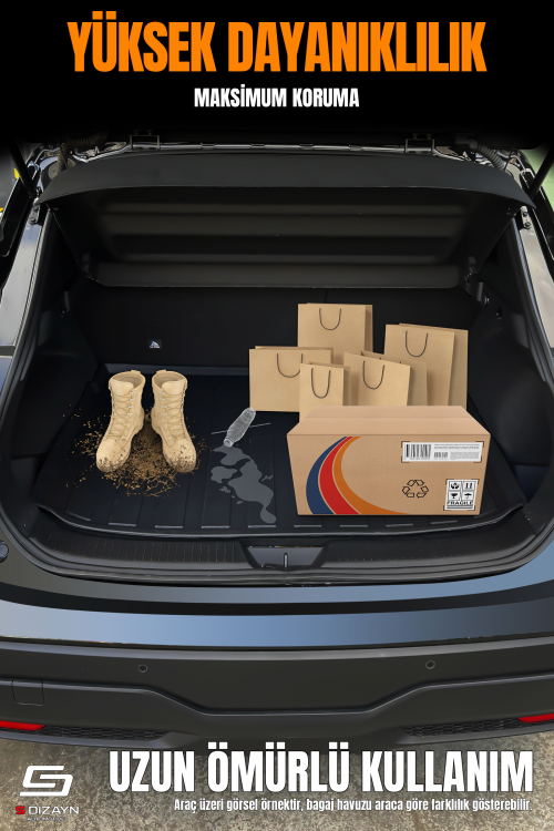 3D Pro Bagaj Havuzu Dikey 5
