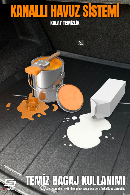 3D Pro Bagaj Havuzu Dikey 6