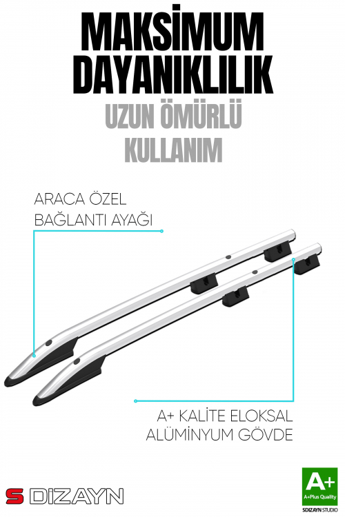 Tavan Çıtası Sport Gri 4