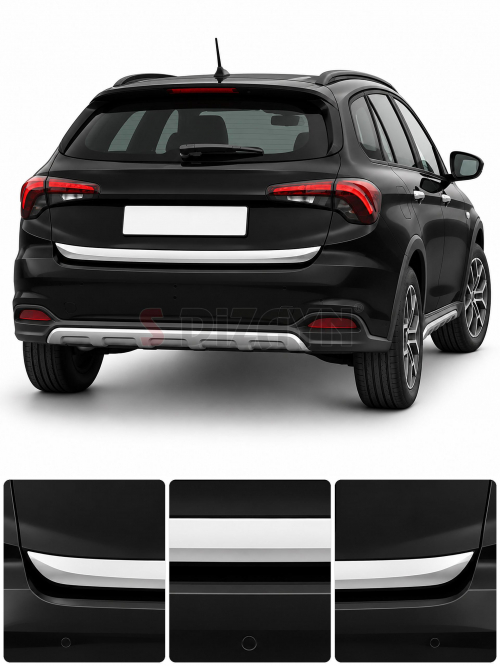 5826030 - Fiat Egea Cross SW Krom Bagaj Alt Çıtası 2020 Üzeri - 6