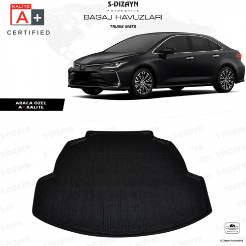 toyota corolla 2019 üzeri bagaj havuzu