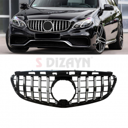 S-Dizayn Mercedes E-Class W212 Ön Panjur Krom GTR Model 2014-2016